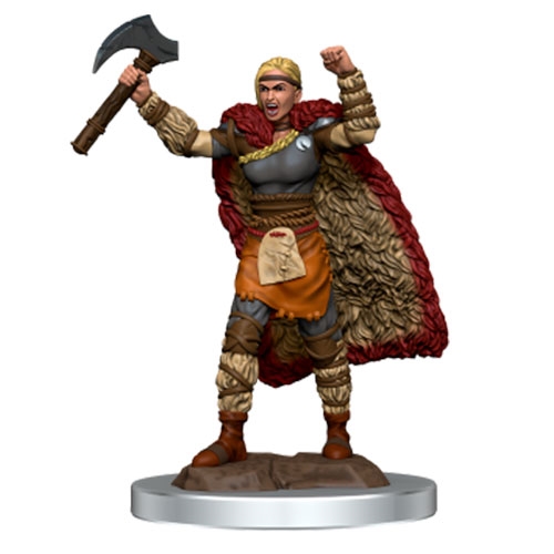D&D - Icons of the Realms Premium D&D Figur - Human Barbarian Female